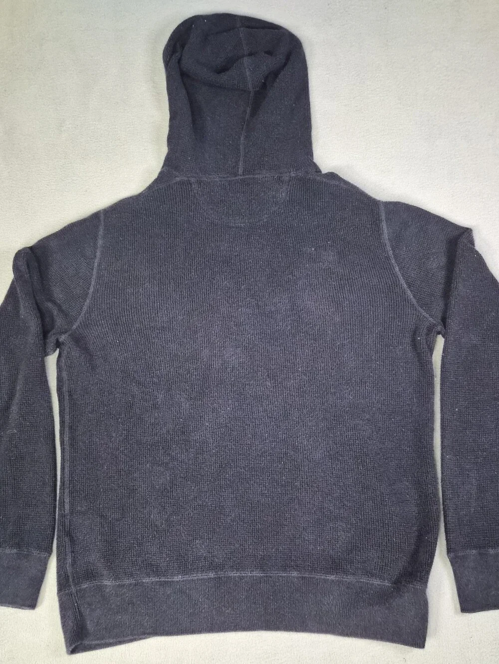 Polo Ralph Lauren navy blue zip up hoodie Pima cotton blue embroidery size men M